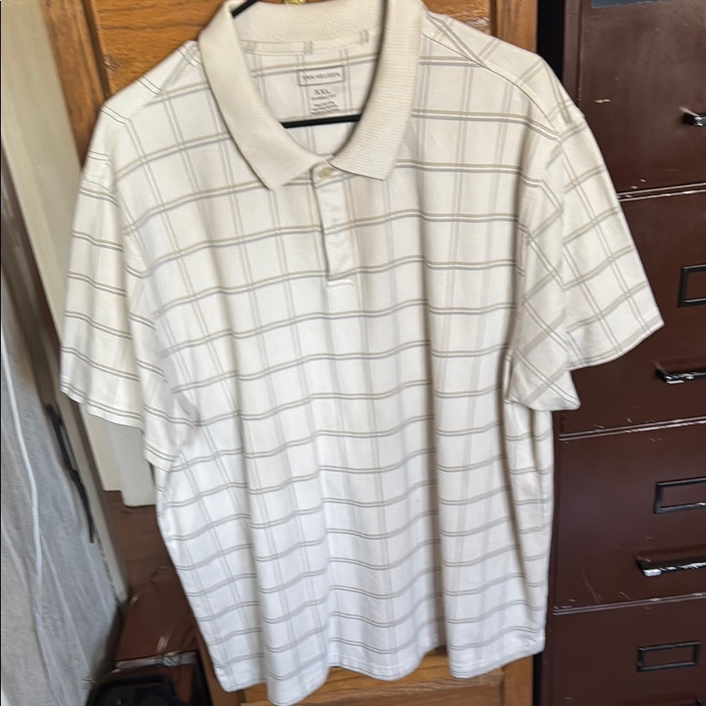 Zara White Polo Shirt Classic Design